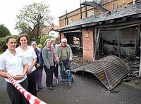 Neighbours to rescue as home is evacuated