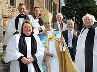 Institution of Minehead’s new vicar