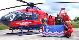 Flag sales help air ambulance