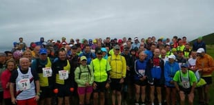 100 runners tackle gruelling course