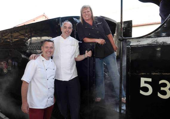 Three Chefs Pop Up On The Quantock Belle | Wsfp.co.uk