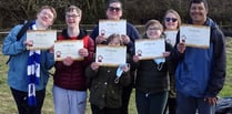 Foxes students plant trees