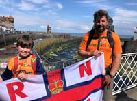 Charlie goes coast to coast for the RNLI