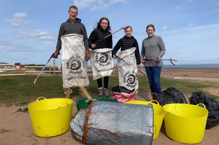 Beach clean up