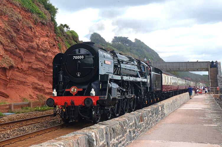 Locomotive set to turn a few heads in Devon and Somerset