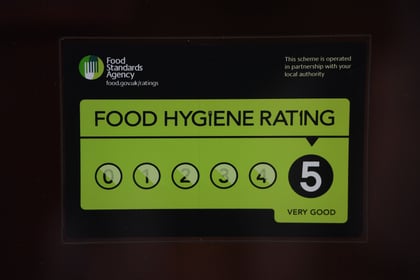 Somerset West and Taunton establishment given new food hygiene rating