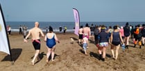 West Somerset beach New Year swim challenge for hospice