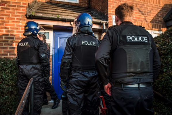 Police drugs raid