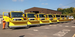 Gritters out in Somerset as temperature drops to minus 4C