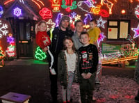 Festive lights back  on despite energy costs