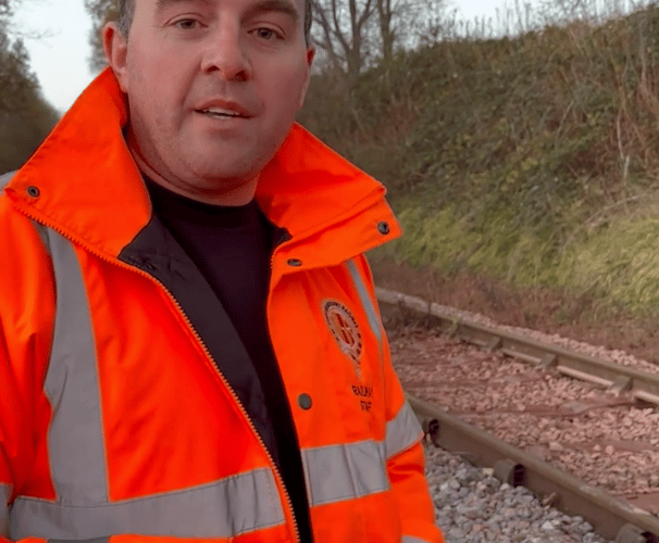 Jones-Pratt, West Somerset Railway, mudslide landslide landslip trains heritage