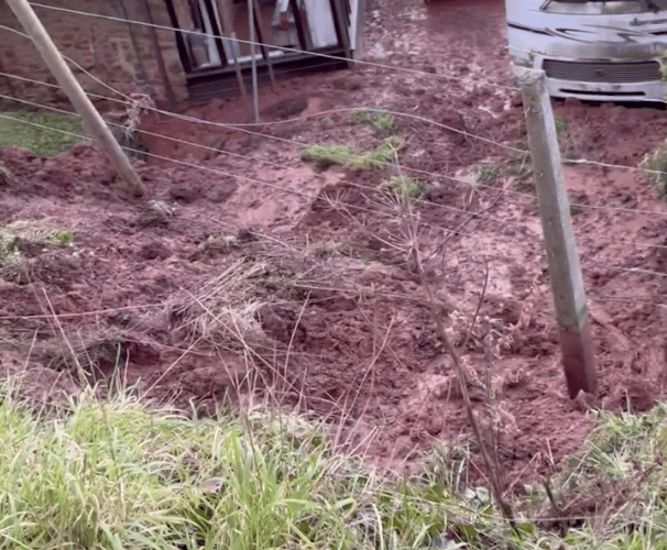 West Somerset Railway mudslide trains heritage line