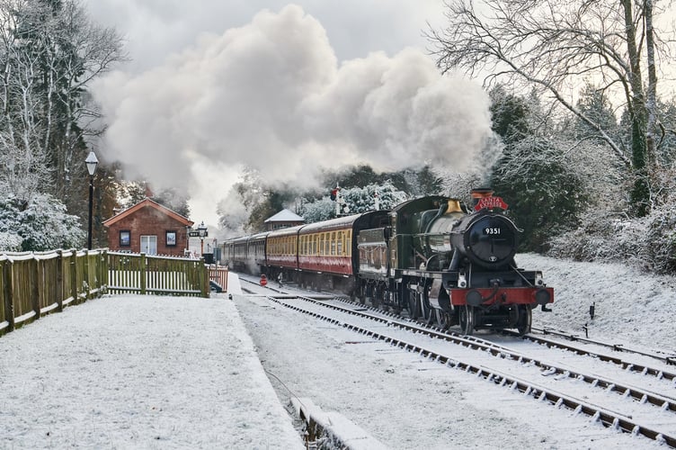 West Somerset Railway, Santa special, trains