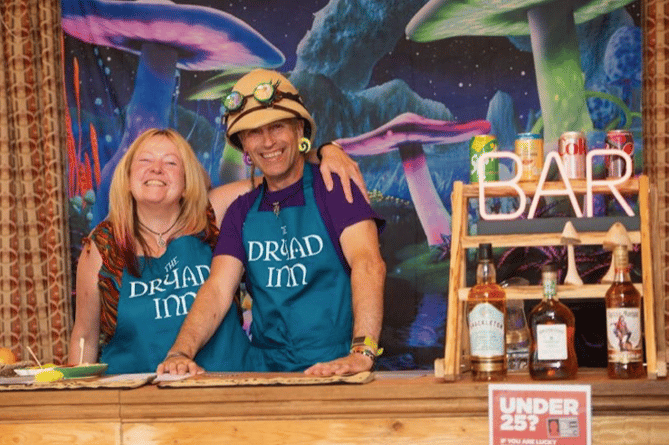 Dryad Inn gin Becky Wright pop-up pub