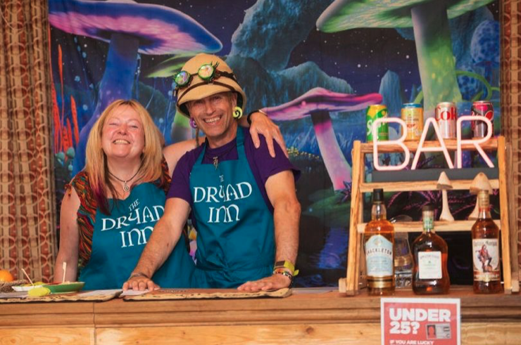 Dryad Inn gin Becky Wright pop-up pub