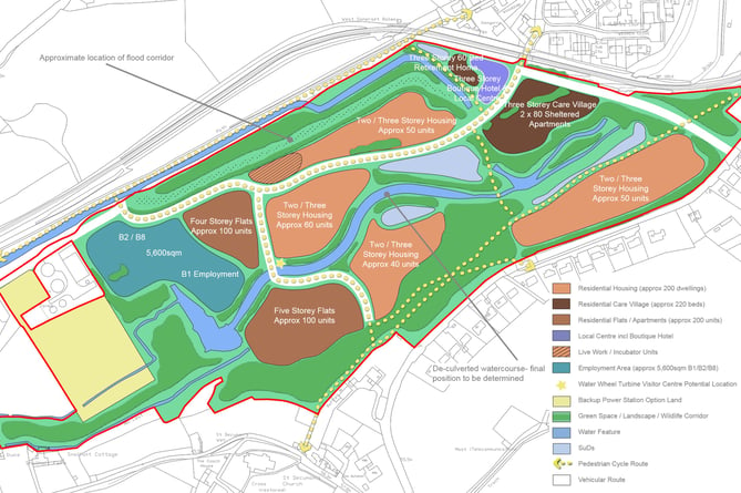 Watchet paper mill Tameer Group new homes housing