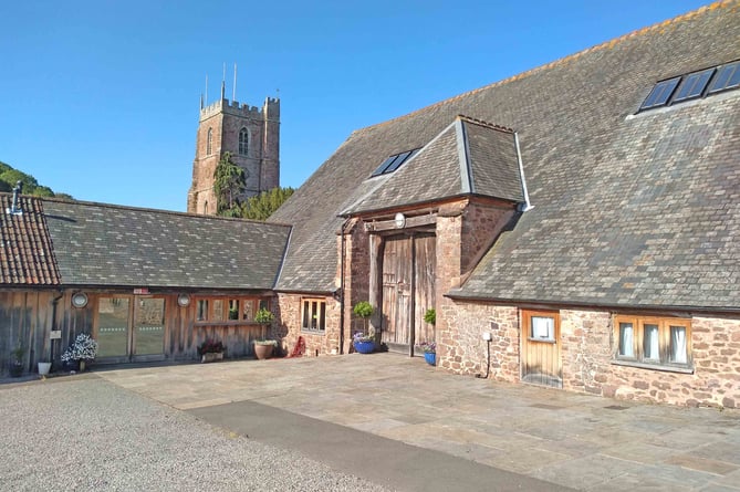 Dunster Tithe Barn picture by Peter Mountstephen