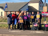 Nurses on picket line at start of two-day strike