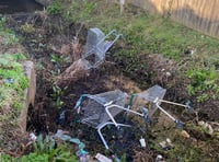 Minehead Morrisons rescues abandoned trolleys 