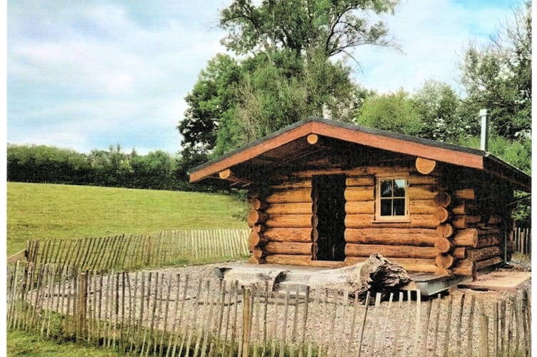 the log cabin which was refused planning permission