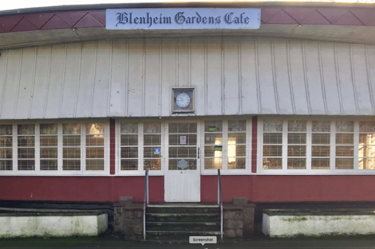 Blenheim gardens Cafe Minehead