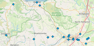 29 mobile speed cameras in Wellington and West Somerset this week