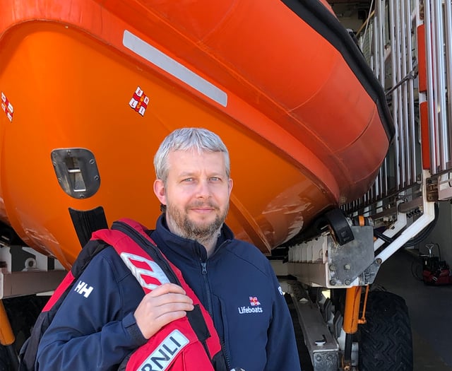 Lifeboatman Richard achieves life ambition