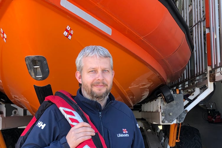 Minehead Lifeboatman Richard Huish.