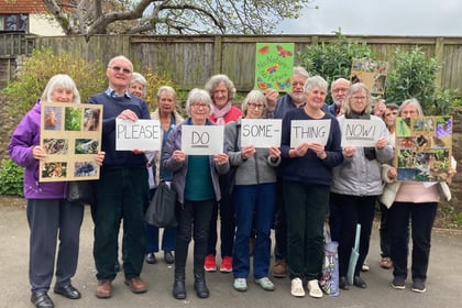 West Somerset residents show support for global day of climate action