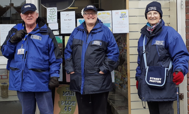 Members of Minehead Street and School Pastors.