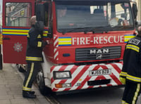 Major incident as fire rips through terrace of houses