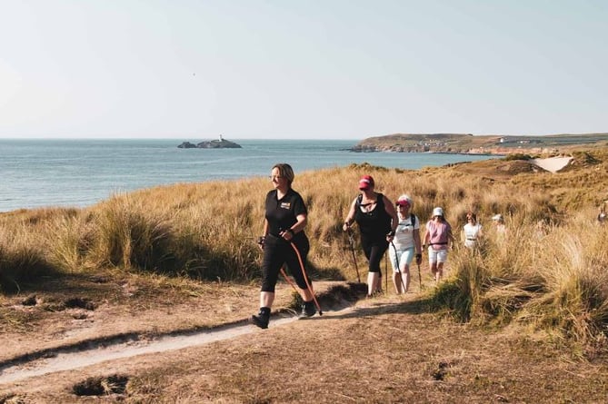 The first part of the renamed King Charles III Coast Path runs across Exmoor.