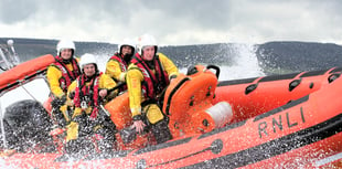 Minehead lifeboat: Day’s second shout brings cliff rescue