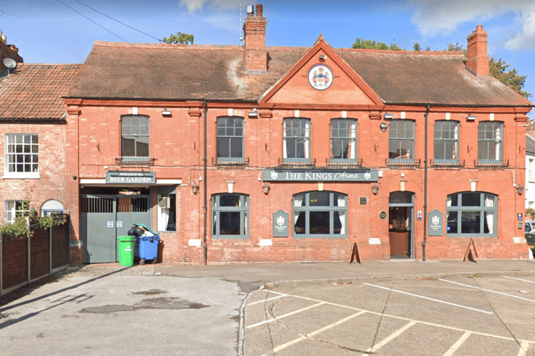 The historic Kings Arms public house in Taunton.