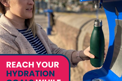 Call to use free water filling stations in Wellington and Minehead