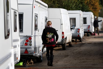 More than 100 Traveller caravans in Somerset West and Taunton