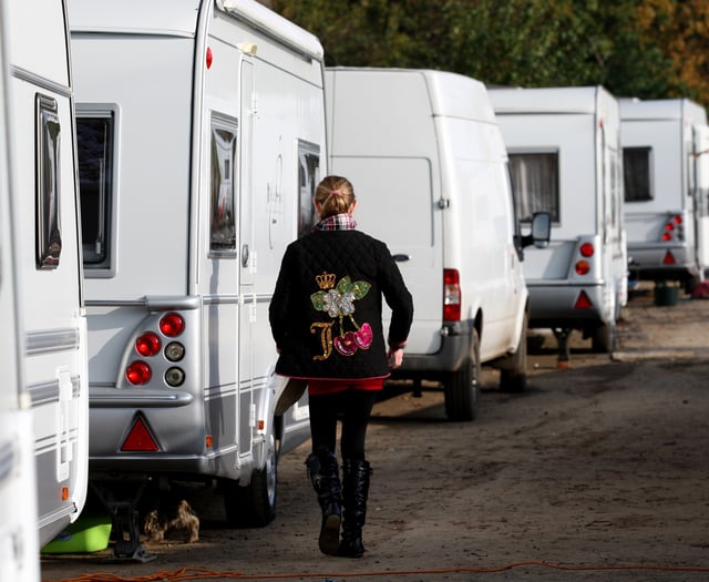 More than 100 Traveller caravans in Somerset West and Taunton