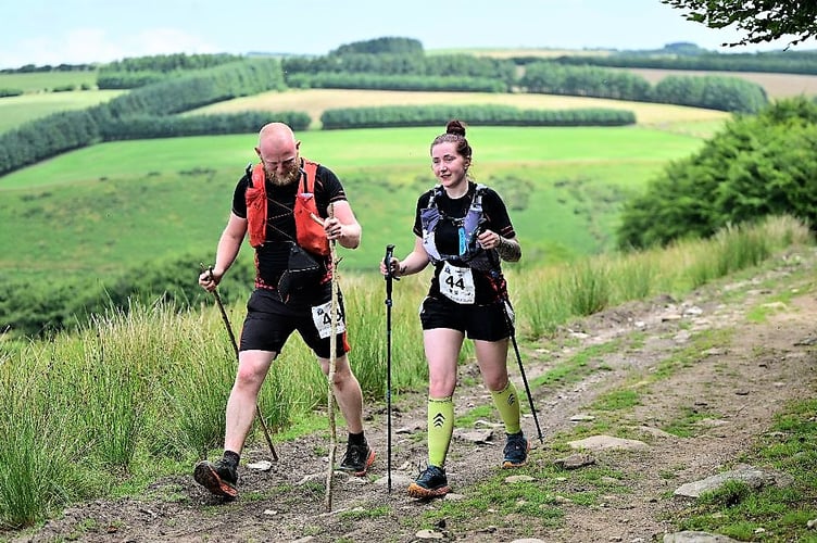 Exmoor Perambulation walkers raising funds for CareMoor to plant more trees in the national park.