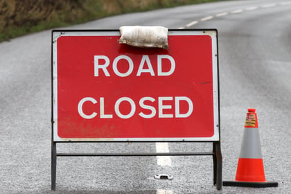 All the latest road closure announcements for West Somerset