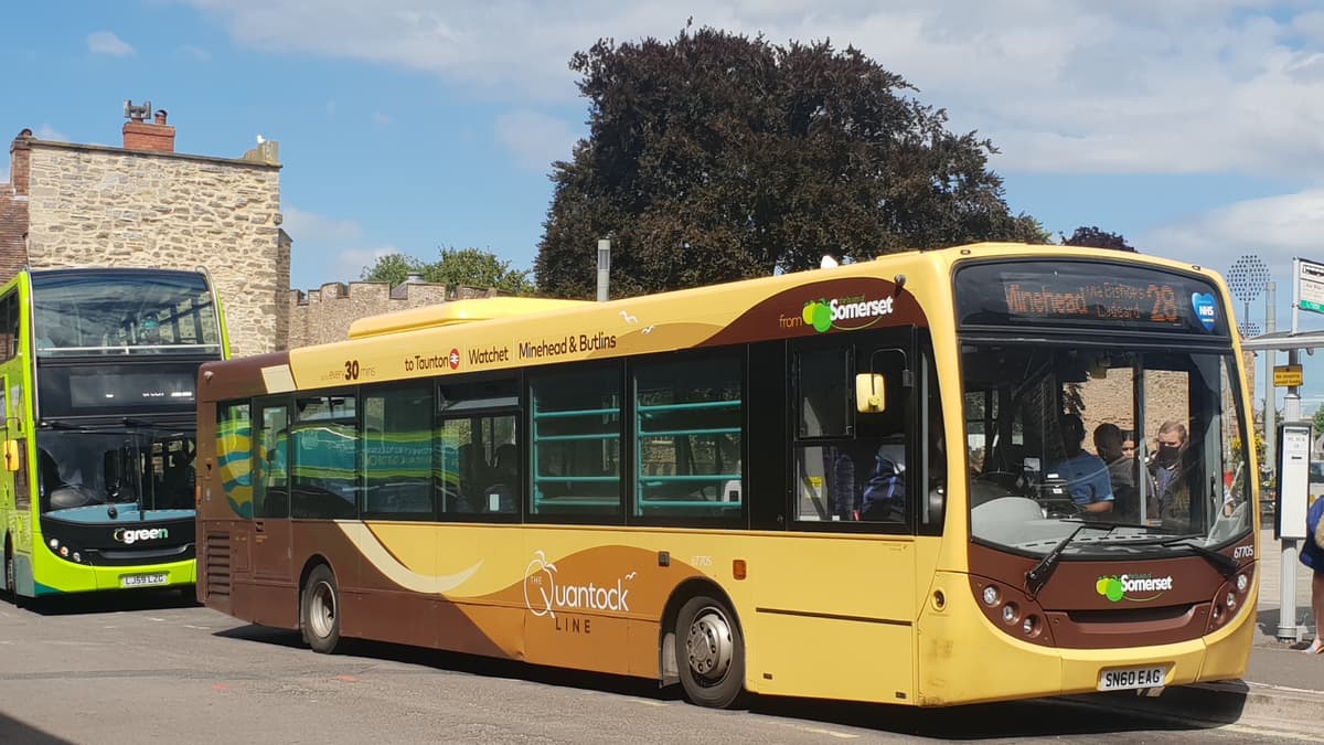 Government bus improvement funds used to keep Minehead and Dulverton ...