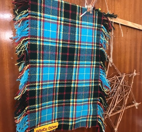 Wiveliscombe tartan by Kerry Molfesis.