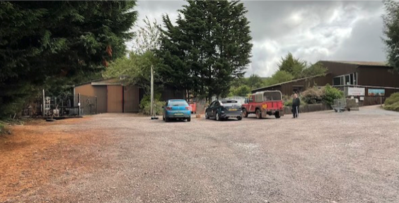 The Wibble Nurseries site, near Williton, which has been bought by Styles Ice Cream.