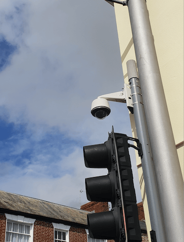 CCTV cameras which could be switched off to save money for Somerset Council.