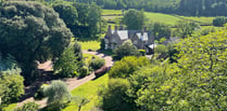 "Handsome" manor house for sale is 1800s rectory with woodland gardens