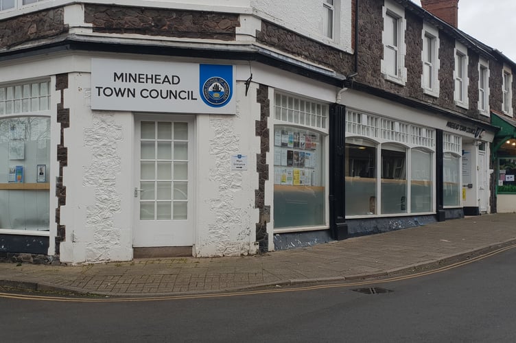 Minehead Town Council's offices in Summerland Road.