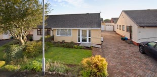 Two-bedroom bungalow close to the Blackdown Hills for sale