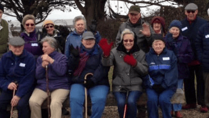 Sounds of the sea for dementia amblers