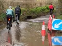 Conditions far from ideal for cycling club's return to the road