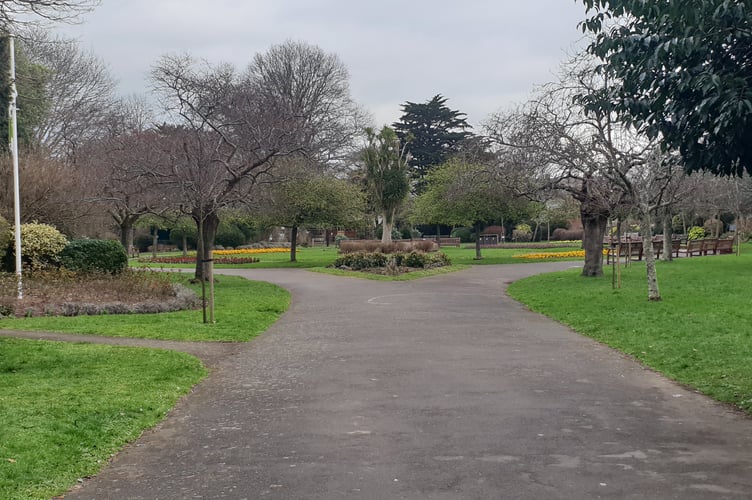 Minehead's Blenheim Gardens.