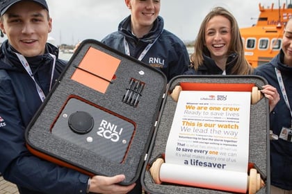 RNLI 'One Crew' anniversary scroll coming to West Somerset